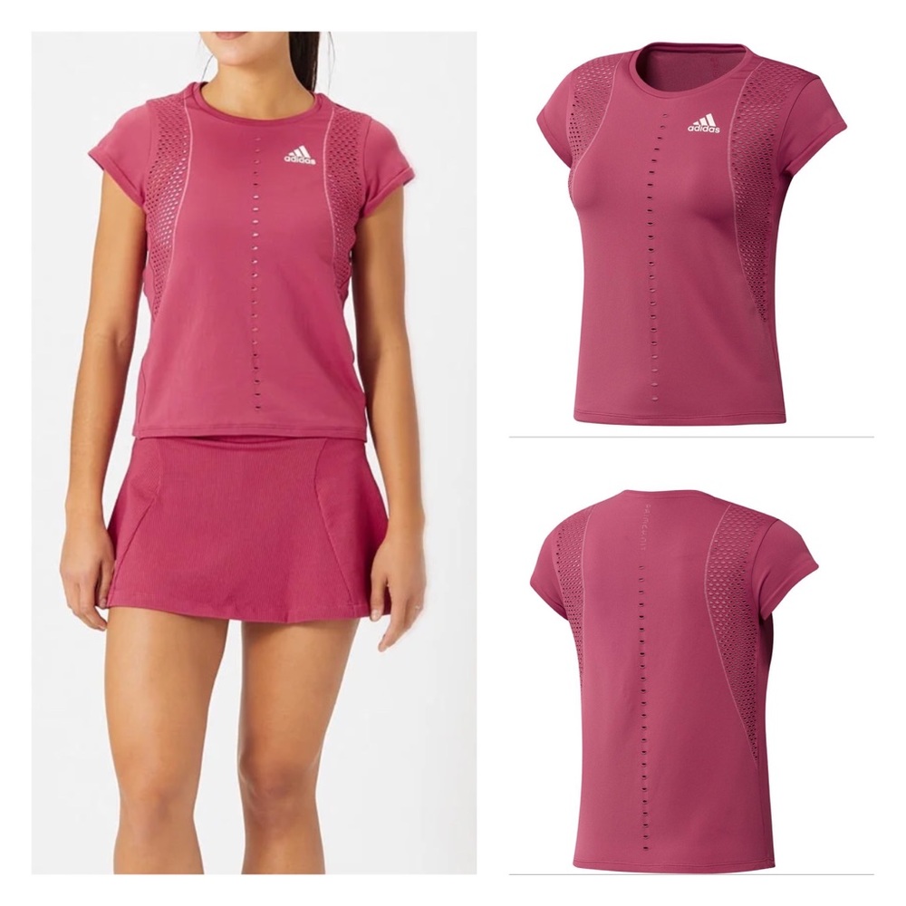 Adidas Primeknit Primeblue Tennis Top tee Pink